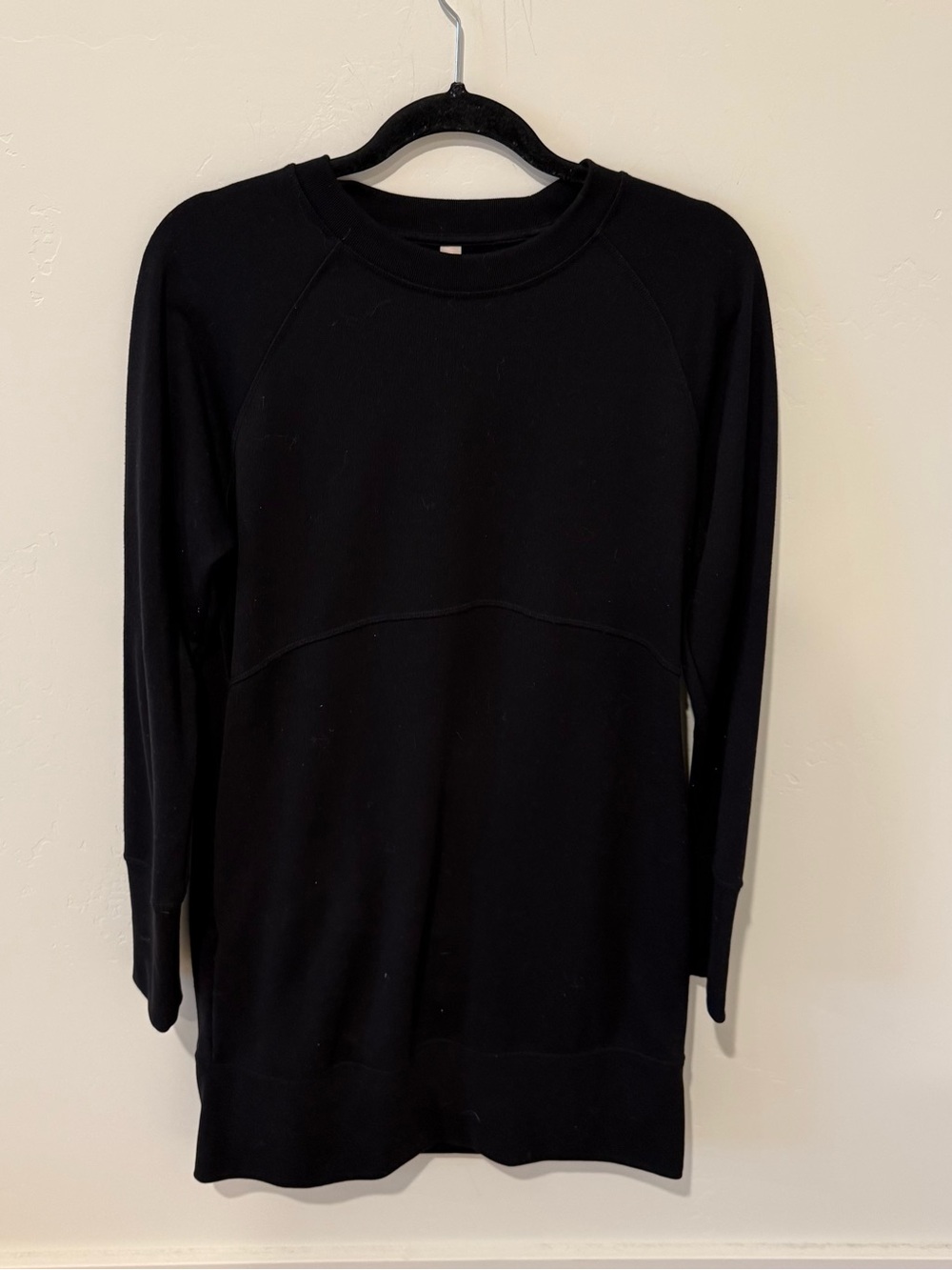 Athleta Bounce Back Long Sleeve Sweatshirt Dress Womens Medium Athleisure Casual